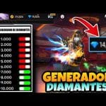 existen generadores de diamantes en free fire que funcionen revelando la verdad