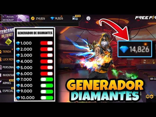 existen generadores de diamantes en free fire que funcionen revelando la verdad